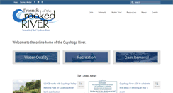 Desktop Screenshot of cuyahogariver.net